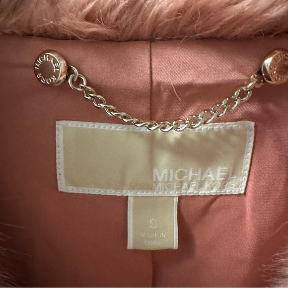 MICHAEL Michael Kors Dusty Rose Teddy Jacket - Picture 3 of 6